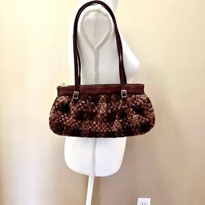 Vera Bradley Vintage Tweed Shoulder Bag